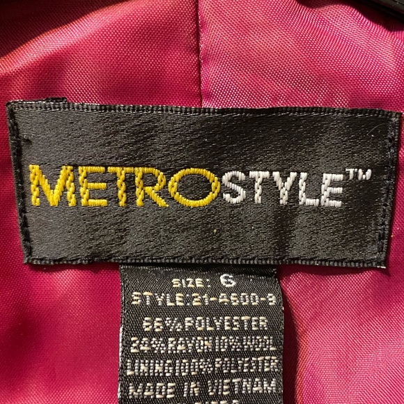 MetroStyle lined blazer. Size 6 - Picture 4 of 6